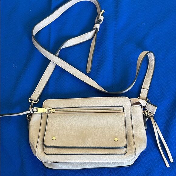 Urban Expressions Handbags - Urban Expressions Cream Crossbody Bag